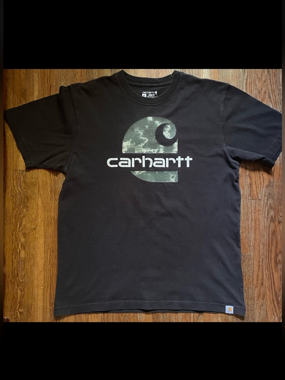 Carhartt Camo Centre Logo Loose Fit T-Shirt